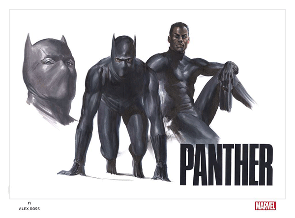 Black Pather Character Model